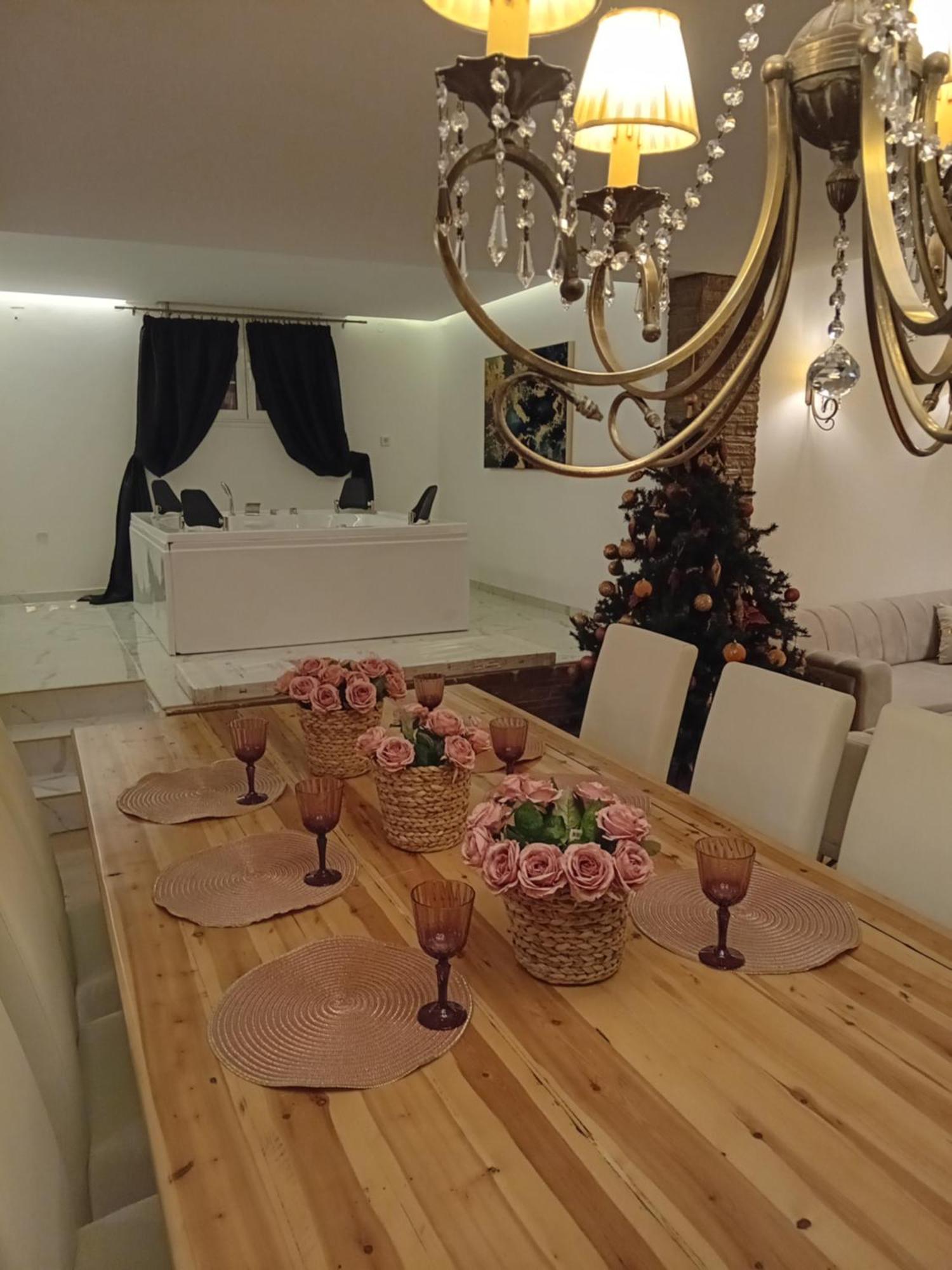Meteora Grande Luxury Suite & Spa Villa 칼람파카 외부 사진